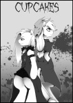 anthro applejack_(mlp) black_border border clothing comic cover cover_art cover_page cowboy_hat duo earth_pony english_text equid equine female friendship_is_magic greyscale hasbro hat headgear headwear hi_res horse imalou mammal monochrome my_little_pony pinkamena_(mlp) pinkie_pie_(mlp) pony tail text title