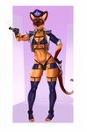 anthro femboy male solo unknown_artist kitten_named_woof soyuzmultfilm gav_(kitten_named_woof) domestic_cat felid feline felis mammal absurd_res hi_res