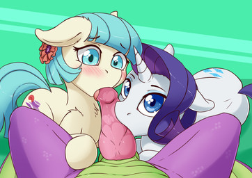 blue_eyes collaborative collaborative_fellatio collaborative_oral collaborative_sex cutie_mark faceless_character faceless_male fellatio female feral first_person_view group group_sex horn interspecies male male/female male_pov oral penile sex threesome trio fearingfun friendship_is_magic hasbro my_little_pony mythology coco_pommel_(mlp) rarity_(mlp) spike_(mlp) dragon earth_pony equid equine horse mammal mythological_creature mythological_equine mythological_scalie pony scalie unicorn 2019 absurd_res digital_media_(artwork) hi_res