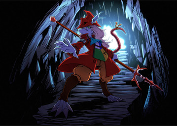 4_toes 5_fingers accessory anthro blonde_hair bottomwear breasts cave claws clothed clothing coat detailed_background digitigrade eyelashes feet female fighting_pose finger_claws fingers footwear front_view fully_clothed fur furgonomics hair hat headgear headwear holding_melee_weapon holding_object holding_polearm holding_spear holding_weapon inside medium_breasts melee_weapon mouth_closed open_clothing open_coat open_topwear polearm pose pupils raised_tail red_clothing red_coat red_hat red_headwear red_topwear shorts snout solo spear standing tail tail_accessory tailband tan_bottomwear tan_clothing tan_shorts three-quarter_view toe_claws toeless_footwear toes toony topwear weapon white_body white_fur wide_stance yellow_eyes limehazard final_fantasy final_fantasy_ix square_enix freya_crescent burmecian mammal rodent 2022 absurd_res cel_shading detailed digital_media_(artwork) full-length_portrait hi_res portrait shaded