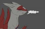 bodily_fluids crying dialogue eyelashes female grey_background love_declaration sad simple_background solo speech_bubble tears text yellow_eyes backlash91 conditional_dnp nintendo pokemon generation_3_pokemon latias legendary_pokemon pokemon_(species) 2017 digital_media_(artwork) english_text