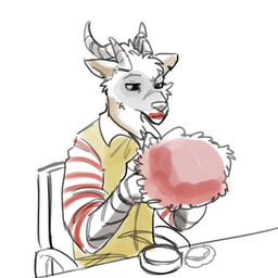 acceptance anthro arm_scales clothed clothing clown clown_costume clown_makeup clown_paint clown_wig fur head_tuft headgear headwear holding_object holding_wig horn humor lipstick makeup male mascot red_lipstick scales scuted_arms scutes simple_background sitting solo tuft wig raemyshu mcdonald's mythology akamaru_shirogane ronald_mcdonald canid canine chimera dragon fox furred_dragon furred_scalie hybrid mammal mythological_creature mythological_scalie scalie 1:1 digital_media_(artwork) hi_res