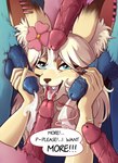 5_fingers accessory ahegao anthro balls big_ears blonde_hair blue_balls blue_body blue_eyes blue_fur blue_penis bodily_fluids brown_body brown_ears brown_fur brown_nails brown_nose chest_tattoo colored_nails cum cum_in_hair cum_in_mouth cum_inside cum_on_face cum_on_hand cum_on_penis cum_on_tongue ear_piercing eyebrows eyelashes face_focus fellatio female fingers flower flower_in_hair fucked_silly fur gangbang genital_fluids genitals group group_sex hair hair_accessory half-closed_eyes hand_on_penis handjob inner_ear_fluff long_hair looking_at_viewer looking_pleasured male male/female multicolored_body multicolored_fur nails narrowed_eyes open_mouth oral orgasm orgasm_face orgy penile penis penis_everywhere penis_on_head piercing pink_balls pink_body pink_flower pink_fur pink_penis plant praise precum saliva saliva_on_penis saliva_on_tongue sex smile smiling_at_viewer speech_bubble tan_body tan_eyebrows tan_fur tan_hair tattoo teeth text tongue tongue_out tuft two_tone_body two_tone_fur vein veiny_penis yellow_body yellow_ears yellow_fur malkytea asian_mythology east_asian_mythology japanese_mythology mythology canid canine canis fenec fox fox_spirit mammal 2024 cel_shading digital_drawing_(artwork) digital_media_(artwork) english_text hi_res portrait shaded