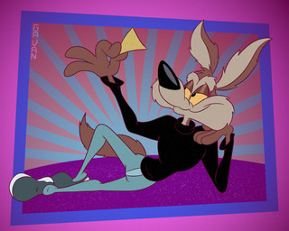 abstract_background anthro arm_support bottomwear brown_body brown_fur cheek_tuft clothing denim denim_bottomwear denim_clothing facial_tuft footwear fur jeans leaning_on_elbow lying male multicolored_body multicolored_fur on_side pants shoes smug solo sweater topwear tortilla_chips tuft turtleneck two_tone_body two_tone_fur gavanzude looney_tunes warner_brothers wile_e._coyote canid canine canis coyote mammal alternate_version_at_paywall digital_drawing_(artwork) digital_media_(artwork) hi_res signature