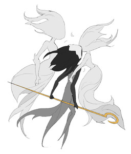 biped black_body black_hair faceless female floating group hair holding_another holding_melee_weapon holding_object holding_polearm holding_spear holding_weapon legless levitation mask melee_weapon not_furry polearm side_view simple_background spear standing trio weapon wearing_mask white_background white_body justdog hollow_knight:_silksong hollow_knight_(franchise) team_cherry phantom_(hollow_knight:_silksong) arthropod ghost humanoid insect spirit wraith_(hollow_knight:_silksong) 2026 digital_drawing_(artwork) digital_media_(artwork) hi_res