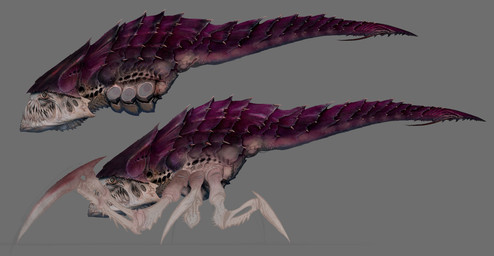 6_legs ambiguous_gender cheek_window claws exoskeleton feral grey_background open_mouth purple_body purple_exoskeleton sharp_teeth side_view simple_background solo standing tail teeth ted_beargeon warhammer_(franchise) warhammer_40000 ripper_(tyranid) tyranid 2014 absurd_res digital_media_(artwork) hi_res