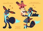 alternate_species anthro duo furrification male simple_background text yellow_background conditional_dnp labbit_(artist) eevee_party hazbin_hotel nintendo pokemon alastor_(hazbin_hotel) vox_(hazbin_hotel) canid canine deer eevee fox generation_1_pokemon mammal pokemon_(species) english_text hi_res