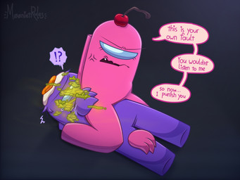bodily_fluids duo facesitting fart fart_cloud fart_fetish female green_fart_cloud male male/female sitting sitting_on_another tears moonietrules among_us innersloth impostor_(among_us) pink_(moonietrules) purple_(moonietrules) humanoid 4:3 digital_media_(artwork) hi_res