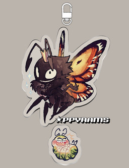 2_antennae 4_legs 4_wings 6_limbs ambiguous_feral ambiguous_gender antennae_(anatomy) arthropod_abdomen black_antennae black_body blush countershading eyebrows eyeless eyespots featureless_feet feet feral green_body head_tuft insect_wings lepidopteran_wings logo markings multi_wing multicolored_wings open_mouth open_smile orange_wings quadruped ruff sharp_teeth smile solo spread_wings teeth tuft white_body white_countershading wings young young_ambiguous young_feral ppyrams disney hoppers_(disney) pixar titus_(hoppers) arthropod butterfly caterpillar insect larva lepidopteran taur 2026 artist_logo digital_media_(artwork) hi_res shaded