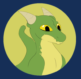 feral green_body green_skin horn male simple_background sneer solo tail yellow_eyes villegreen mythology dragon mythological_creature mythological_scalie scalie alpha_channel portrait