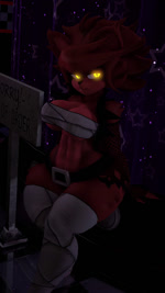 abs anthro belt belt_buckle big_breasts breasts buckle clothed clothing crossgender curtains curvy_figure female glowing glowing_eyes looking_at_viewer midriff sign solo standing thick_thighs topwear underwear wide_hips yellow_eyes indigosfm cally3d_models five_nights_at_freddy's fredina's_nightclub scottgames foxy_(cally3d) foxy_(fnaf) canid canine fox mammal 3d_(artwork) 3d_animation 9:16 animated digital_media_(artwork) hi_res high_framerate no_sound short_playtime source_filmmaker_(artwork) webm