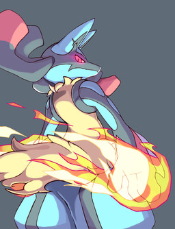 ambiguous_gender black_fur blue_fur canine fire fur looking_at_viewer lucario mammal mega_evolution mega_lucario nariumi nintendo plain_background pokémon red_eyes tan_fur video_games
Rating: Safe
Score: 14
User: DeltaFlame
Date: February 15, 2015 ambiguous_gender black_fur blue_fur canine fire fur looking_at_viewer lucario mammal mega_evolution mega_lucario nariumi nintendo plain_background pokémon red_eyes tan_fur video_games
Rating: Safe
Score: 14
User: DeltaFlame
Date: February 15, 2015