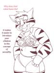 breasts clothed clothing creepy dialogue female machine solo text kl0ndike five_nights_at_freddy's scottgames fan_character tammy_(fnaf_oc) animatronic felid mammal pantherine robot tiger animated english_text short_playtime