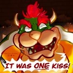 1:1 2020 2_horns anthro armband blush bodily_fluids bowser dialogue english_text green_shell hair hi_res horn kairy_draws koopa looking_at_viewer male mario_bros nintendo open_mouth red_eyes red_hair scales scalie sharp_teeth shell shout solo speech_bubble sweat sweatdrop talking_to_viewer tan_body tan_horn tan_scales teeth text white_body white_scales yellow_body yellow_scales