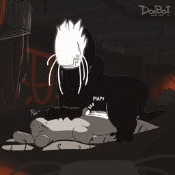 anthro anthro_on_feral anthro_penetrating anthro_penetrating_feral balls_deep bestiality black_body bodily_fluids claws cowgirl_position curvy_figure dominant dominant_female duo eyes_closed female female_penetrated feral feral_penetrated from_front_position genital_fluids genitals glowing glowing_genitalia glowing_vulva interspecies larger_female looking_pleasured lying male male/female male_on_feral male_penetrating male_penetrating_female mature_female on_back on_bottom on_top penetration penile penile_penetration penis penis_in_vagina pinned pinned_to_ground plump_labia purring quadruped sex size_difference smaller_male smaller_penetrated submissive submissive_male tapering_penis until_they_like_it vaginal vaginal_fluids vaginal_penetration vulva white_body doeboi rain_world videocult survivor_(rain_world) black_lizard_(rain_world) lizard_(rain_world) slugcat 1:1 animated hi_res short_playtime