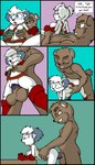 2016 2d_animation animated anthro archie_comics balls barby_koala bear belt bent_over big_balls big_penis black_nose blue_eyes bodyguard_position boots breasts brown_belt brown_body brown_ears brown_eyes brown_fur brown_tail butt clenched_teeth clothing comic cybernetic_arm cybernetic_limb cybernetics cyborg digital_media_(artwork) duo english_text eyes_closed female female_penetrated footwear frenum_ladder frenum_piercing from_behind_position fur genital_piercing genitals glistening glistening_jewelry glistening_object glistening_ring gloves grey_ears hair half-closed_eyes hand_on_side handwear hi_res high-angle_view holding_another humanoid_genitalia humanoid_penis inside interspecies jewelry koala ladder_piercing looking_at_another looking_pleasured loop low-angle_view machine male male/female male_penetrating male_penetrating_female mammal marsupial narrowed_eyes nipples nude on_bottom on_top open_mouth penetration penile penile_penetration penis penis_in_pussy penis_piercing piercing red_boots red_clothing red_footwear red_gloves red_handwear red_shoes reverse_cowgirl_position ring ring_(jewelry) sega sex shoes short_tail side_view small_breasts sonic_the_hedgehog_(archie) sonic_the_hedgehog_(comics) sonic_the_hedgehog_(series) speech_bubble standing standing_doggystyle standing_sex tail teeth terrenslks text three-quarter_view thrusting tongue vaginal vaginal_penetration vombatiform white_body white_fur white_hair white_nipples