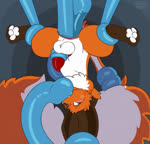 abdominal_bulge anal anal_penetration animal_genitalia animal_penis anus balls big_ears big_tail black_nose blue_tentacles blush bodily_fluids brown_body brown_ears brown_eyes brown_fur canine_genitalia canine_penis countershade_tail countershade_torso countershading cum cum_in_ass cum_inside cum_while_penetrated deep_penetration disembodied_tentacle double_anal double_penetration ejaculation erection feet feral fluffy fluffy_tail fur genital_fluids genitals gradient_background knot knotted_penis long_tail male male_penetrated moan monotone_tentacles orange_body orange_fur orange_tail orgasm pawpads paws penetration penile penis questionable_consent restrained restrained_by_tentacles sex sheath simple_background solo tail tentacle_bulge tentacle_in_ass tentacle_milking tentacle_penetration tentacle_sex tentacle_suspension tentaclejob tentaclejob_while_penetrated tentacles tentacles_on_legs tentacles_on_male text toes triple_penetration upside_down white_body white_countershading white_fur white_tail conditional_dnp pocketpaws third-party_edit timmy_fox canid canine fennec_fox fox mammal true_fox 2024 2d_animation animated artist_name digital_media_(artwork) frame_by_frame hi_res loop short_playtime sound watermark webm