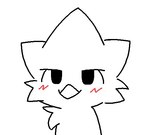 anthro beak blush chibi feathers looking_at_viewer male simple_background solo avioylin boy_kisser_(meme) avio_(avioylin) avian bird low_res meme