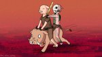 anthro bone bottomwear clothed clothing crimson_nylium duo exposed_bone exposed_rib_cage eyes_closed feral fingers golden_sword gore holding_melee_weapon holding_object holding_weapon hooved_fingers hooves loincloth male melee_weapon nylium pig_nose pigtails pink_body pink_skin rib_cage skeleton skull skull_head smile snout solo sword tusks weapon young nudiscoturkey microsoft minecraft mojang xbox_game_studios domestic_pig hoglin mammal piglin suid suine sus_(pig) undead zombie zombified_piglin 16:9 hi_res widescreen