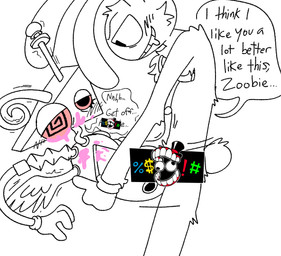 anthro asking_to_stop blush blush_lines bodily_fluids caine_censorship censor_bar dialogue drooling drug_usage duo forced hand_on_chest holding_partner legless lidded_eyes male null_penetrated pushing_away rape removed_limb saliva sex stupid_sauce substance_intoxication text twitching chimeracocks glitch_productions the_amazing_digital_circus jax_(tadc) zooble_(tadc) digital_creature lagomorph leporid living_toy mammal rabbit censored english_text nonbinary_(lore)