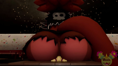 anthro big_butt butt butt_crush butt_focus butt_smother facesitting female machine male male/female sitting sitting_on_another size_difference smothering tail teasing teasing_with_butt thick_thighs wide_hipped_female wide_hips omananimations cryptiacurves_(modeler) rochin1000_(modeler) five_nights_at_freddy's fredina's_nightclub palworld pocketpair scottgames fexa_(cryptiacurves) foxy_(fnaf) animatronic canid canine fox mammal pal_(species) robot robot_anthro sparkit 16:9 3d_(artwork) 3d_animation animated digital_media_(artwork) hi_res long_playtime sound video widescreen