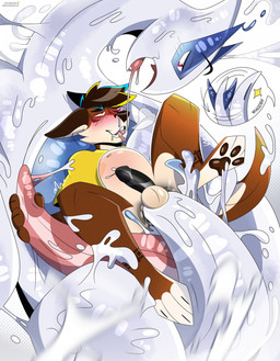 abdominal_bulge after_kiss ahegao anal anal_orgasm anthro aroused belly blush bodily_fluids bulge caring_dom controlling corruption dominant duo ejaculation emotional enjoying eye_contact fangs femboy fluffy genital_fluids genitals goo_transformation hands-free kissing latex leaking_precum leg_tattoo liquid liquid_latex looking_at_another looking_pleasured magic male male/male messy milk orgasm passionate passionate_kiss pawpads paws penis possession precum precum_on_penis ritual ritual_sex saliva saliva_string servant sex size_difference slave slime slutty_face smile tail tail_fetish tail_play tail_sex taming tapering_penis tattoo teeth trainer training transformation transformation_through_sex walk-w-igny mythology nintendo pokemon dragon generation_2_pokemon goo_creature kangaroo legendary_pokemon lugia macropod mammal marsupial mythological_creature mythological_scalie pokemon_(species) scalie comic hi_res