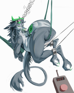 anthro areola autocunnilingus backbend big_breasts bodily_fluids breasts claws contortionism extreme_contortion female female_anthro flexible folded fur genital_fluids genitals green_areola grey_body grey_fur grey_scales huge_breasts masturbation oral oral_masturbation scales sex solo tail thick_thighs vaginal vaginal_fluids vaginal_masturbation vulva wide_hips gyy mythology dragon mythological_creature mythological_scalie reptile scalie 4:5 hi_res