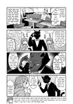 anthro female kemono male profanity text yuuki_ray haruka_(yuuki_ray) kikucho_(yuuki_ray) domestic_cat felid feline felis human mammal 2019 comic english_text hi_res monochrome