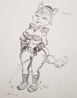 anthro armor bodily_fluids bottomless bottomwear breasts cleavage clothed clothing clothing_lift enjoying_the_go eyes_closed female female_peeing footwear genital_fluids genitals jewelry loincloth loincloth_lift looking_relieved necklace peeing peeing_on_ground relieved sandals shoes smile solo urine urine_on_ground urine_stream vulva pikapika212 nintendo star_fox krystal_(star_fox) canid canine fox mammal hi_res