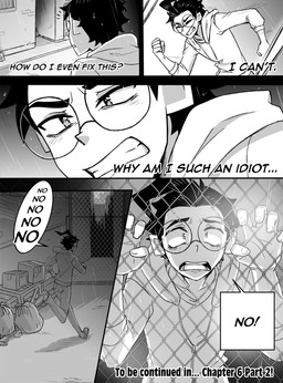aged_up ahoge black_hair clothed clothing dialogue eyewear glasses hair human_only male not_furry open_mouth raining round_glasses running solo speech_bubble text topwear inimoose invader_zim nickelodeon dib_membrane human mammal comic digital_media_(artwork) english_text hi_res monochrome