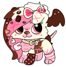 accessory ambiguous_gender bow_ribbon bow_tie bridge_piercing brown_body brown_eyes brown_fur candy cheek_piercing cherry chocolate chocolate_bar clothing countershade_face countershade_fur countershading dairy_products dessert drizzle envelope facial_markings facial_piercing feral floppy_ears food footwear fruit fur furgonomics furry-specific_piercing hair hair_accessory hair_bow hair_ribbon head_markings head_wings heart_symbol hip_piercing leg_markings leg_warmers legwear letter long_hair mail markings multicolored_hair multiple_piercings muzzle_(marking) nose_piercing paw_markings piercing pink_body pink_eyes pink_fur plant ribbons socks socks_(marking) solo sparklefur syrup tail tail_accessory tail_bow tail_ribbon tricolor_fur unusual_wing_placement whipped_cream whipped_topping white_body white_fur wing_piercing wings x_marking conditional_dnp remruff hasbro littlest_pet_shop cupid_sweetshine_(remruff) canid canine canis chihuahua domestic_dog mammal toy_dog