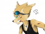 angry anthro athletic athletic_anthro athletic_male blood bodily_fluids clothing eyewear goggles inner_ear_fluff jewelry male necklace scar shirt solo tank_top topwear tuft wounded pakyart15 hi-rez_studios paladins_(game) pip_(paladins) canid canine fennec_fox fox mammal true_fox 2018 hi_res