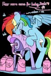 bodily_fluids breeding_mount cum feral genital_fluids intersex male quadruped solo dacaoo friendship_is_magic hasbro my_little_pony rainbow_dash_(mlp) equid equine horse mammal pony 2:3 alpha_channel hi_res