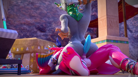 2_penises 5_fingers 5_toes animal_genitalia anthro anthro_on_anthro anthro_penetrated anthro_penetrating anthro_penetrating_anthro arm_fin balls big_balls big_breasts big_butt big_penis black_claws blue_body blue_glans blue_penis blue_scales bodily_fluids bouncing_balls bouncing_breasts bouncing_butt breasts butt claws clothing cum cum_inside cum_on_balls cum_on_penis cum_splatter cum_string cumshot duo egyptian egyptian_clothing ejaculation erection feet female female_on_top female_penetrated fin finger_claws fingers fur genital_fluids genitals glans grey_body grey_fur grey_hair hair hand_on_breast hand_on_head hands-free head_fin humanoid_feet humanoid_genitalia humanoid_penis lying male male/female male_on_bottom male_penetrating male_penetrating_female multi_genitalia multi_penis multiple_angles nipples non-mammal_balls on_back on_bottom on_top one_in_one_out orgasm penetration penis pink_body pink_nipples pink_scales plantigrade purple_body purple_penis purple_scales red_body red_scales scales sex sheath sound_effects toes usekh vein veiny_penis white_balls white_body white_scales white_sheath yellow_body yellow_scales twitchyanimation aozorart_(modeler) hiddenmask18_(modeler) mayosplash_(modeler) nintendo tears_of_the_kingdom the_legend_of_zelda mineru prince_sidon marine zonai zora 16:9 2025 3d_(artwork) 3d_animation animated digital_media_(artwork) hi_res huge_filesize long_playtime sound voice_acted webm widescreen