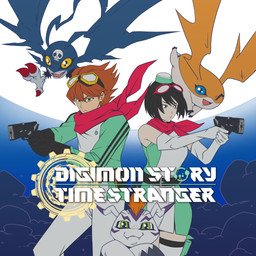 black_body black_fur blue_eyes clothing eyewear female feral fur goggles green_eyes group gun hair hat headgear headwear male orange_body orange_fur ranged_weapon red_hair scarf weapon white_body white_fur yellow_eyes zehartz bandai_namco digimon digimon_story:_time_stranger dan_yuki_(digimon) kanan_yuki demidevimon digimon_(species) gomamon human mammal patamon 1:1 hi_res