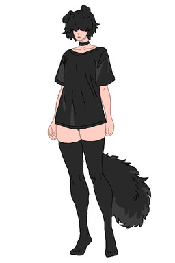 femboy male solo standing amarok_uwu human mammal 2:3