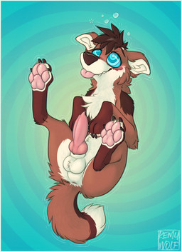 animal_genitalia animal_penis anus balls blep bubble butt canine_genitalia canine_penis feral genitals hypnosis knot male mind_control pawpads paws penis presenting raised_paw solo tongue tongue_out remywolf canid canine canis mammal wolf absurd_res hi_res