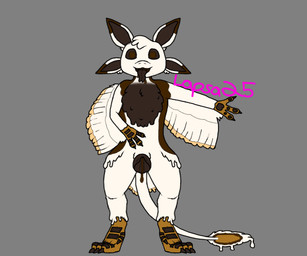 4_ears anthro bodily_fluids brown_cum brown_ears brown_eyes brown_feet brown_hands brown_inner_ear brown_mouth brown_penis brown_sclera brown_tongue candy chocolate chocolate_cum colored_cum cum cum_drip dessert dripping feathers feet flavored_cum fluffy fluffy_chest food genital_fluids genitals hair marshmallow mismatched_genitalia mismatched_penis multi_ear penis solo tan_body tan_feathers tongue unusual_bodily_fluids unusual_cum unusual_genital_fluids white_body white_feathers white_hair lapsa_heartlocke avali food_creature 6:5