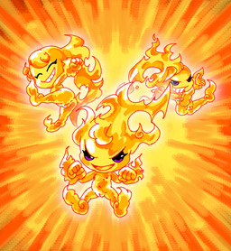 anus breasts butt female fire genitals group loli neonate nipples not_furry nude pseudo_hair simple_background trio vulva young young_female sneakydickey yu-gi-oh! flamvell_baby elemental_creature elemental_humanoid fire_creature fire_humanoid humanoid digital_media_(artwork) hi_res