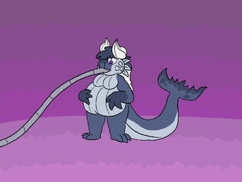 almost_immobile anthro belly belly_expansion belly_inflation big_belly big_breasts big_butt blue_body blue_hair breasts butt deep_navel embarrassed expansion exposed_body fat_rolls feedee feederism feeding feeding_tube feedism female fit_to_fat force_feeding forced funnel hair horn huge_belly immobile inflation medical_instrument morbidly_obese morbidly_obese_female navel obese obese_female overweight overweight_female purple_background purple_eyes scientific_instrument simple_background slightly_chubby slightly_chubby_female solo sunken_limbs tail thick_tail thick_thighs thigh_expansion tube tube_in_mouth toxicoow komi_(fatty-sashimi) aquatic cetacean hybrid mammal whale_dragon 4:3 animated
