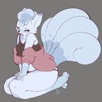 anthro breasts chest_tuft female fluffy fluffy_tail grey_background inner_ear_fluff simple_background solo tail tuft whiskers conditional_dnp tohupo nintendo pokemon alolan_form alolan_vulpix generation_7_pokemon pokemon_(species) regional_form_(pokemon) 2024 absurd_res dated digital_media_(artwork) hi_res signature