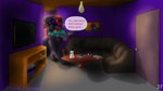 anthro big_breasts book breasts clothing door electronics female folded_clothing furniture hair highlights_(coloring) horn intersex living_room morning muscular panties picture_frame purple_highlights red_eyes red_hair red_nose shelf shirt slim snowman sofa table television text thick_thighs topwear underwear ozzie_the_otter amanda_trea olivia_trea demon hybrid mammal mustelid otter english_text hi_res daughter_(lore) female_(lore) intersex_(lore) mother_(lore) mother_and_child_(lore) mother_and_daughter_(lore) parent_(lore) parent_and_child_(lore) parent_and_daughter_(lore)