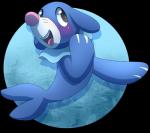 ambiguous_gender blush feral solo freeze-pop88 nintendo pokemon generation_7_pokemon mammal marine pinniped pokemon_(species) popplio 2016 alpha_channel