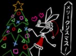 alternate_color anthro black_background celebration christmas_clothing christmas_decorations christmas_headwear christmas_ornament christmas_tree circle clothing decoration female hat headgear headwear heart_symbol holidays merry_christmas plant pointy_ears prick_ears santa_hat simple_background smile solo stick_arms stick_calves stick_legs stick_limbs stick_thighs text thin_calves thin_legs thin_thighs tree white_line_art yellow_star harry_amorós christmas playstation sony_corporation sony_interactive_entertainment vib-ribbon vibri lagomorph leporid mammal rabbit absurd_res colored_line_art digital_media_(artwork) hi_res japanese_text