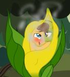 absurd_res amber_eyes aphrodisiac badumsquish blue_eyes blush caramel_(mlp) duo elemental_creature equid equine female flora_fauna flower friendship_is_magic hasbro hi_res horse male mammal musk my_little_pony plant ponification pony skunk_cabbage what what_has_magic_done what_has_science_done