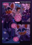 anthro bat clothed clothing comic duo english_text female hi_res human male mammal moon page_number rouge_the_bat scificat sega sonic_the_hedgehog_(series) speech_bubble text topless topless_male url