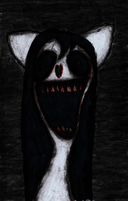 anthro bilemirth blood bodily_fluids creepy_smile female grin grinning_at_viewer horror_(theme) looking_at_viewer nightmare_fuel smile smiling_at_viewer solo unhappy893 friendship_is_magic hasbro my_little_pony equid equine horse mammal pony absurd_res charcoal_(artwork) hi_res monochrome traditional_media_(artwork)