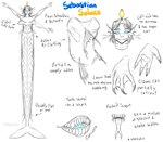 anatomy apode claws dorsal_fin ear_fins fin forked_tongue gills intersex legless lure_(anatomy) membrane_(anatomy) missing_arm multi_arm multi_eye multi_limb pawpads scales serpentine sharp_teeth solo split_form teeth text tongue webbed_hands whale_tail whiskers puppetmaster13uwu pressure_(roblox) sebastian_solace_(pressure) anglerfish_merfolk draconcopode humanoid hybrid lamia reptile scalie snake english_text sketch