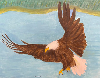 ambiguous_feral ambiguous_gender avian_feet beak biped bipedal_feral brown_body brown_feathers detailed_background feathered_wings feathers feet feral flying solo spread_wings tail tail_feathers talons toes white_body white_feathers wings jimmy_carter_(artist) accipitrid accipitriform avian bald_eagle bird eagle sea_eagle 2013 hi_res oil_painting_(artwork) painting_(artwork) signature traditional_media_(artwork) traditional_painting_(artwork)
