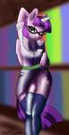 2014 animal_genitalia anthro anthrofied arms_behind_back clothing colored cutie_mark dickgirl equine eyewear friendship_is_magic fur glasses hair horn horse horsecock intersex lizombie looking_at_viewer mammal my_little_pony penis pony purple_eyes purple_fur purple_hair sb-af solo twilight_sparkle_(mlp) vein winged_unicorn wings
Rating: Explicit
Score: 3
User: ultragamer89
Date: March 07, 2014